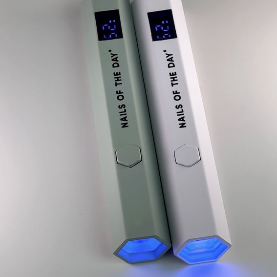 Led flashlight for upper, lower forms NAILSOFTHEDAY Nail lamp white - Фото №4