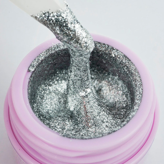 Гель-краска TUFI profi PREMIUM Gel Paint Platinum серебро 5 г (0311110) - Фото №2