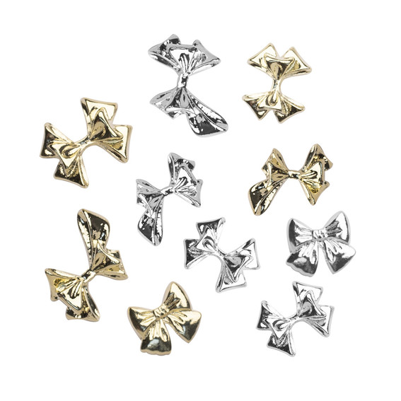 Set of nail decorations BOWS - Фото №6