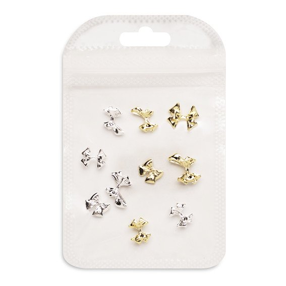 Set of nail decorations BOWS - Фото №1