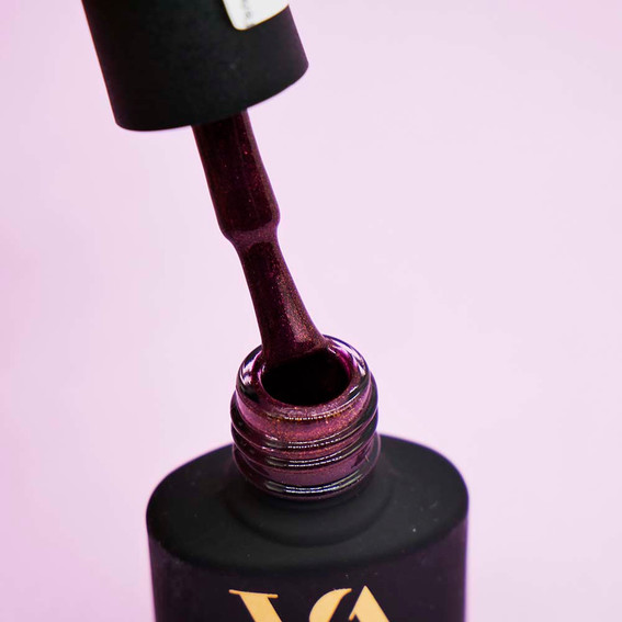 VALERI Color Hybrid Varnish № 118 Wijn-Lilac met Micro-Gloss 6 ml (VA118) - Фото №2