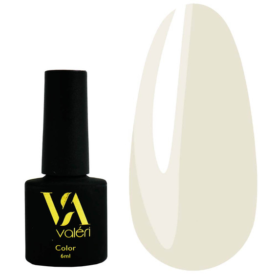 VALERI Color Hybrid Varnish № 038 Poeder Wit 6 ml (VA38) - Фото №1