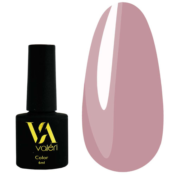 Gellack VALERI Farbe Nr. 084 staubiges Rosa 6 ml (VA84) - Фото №1