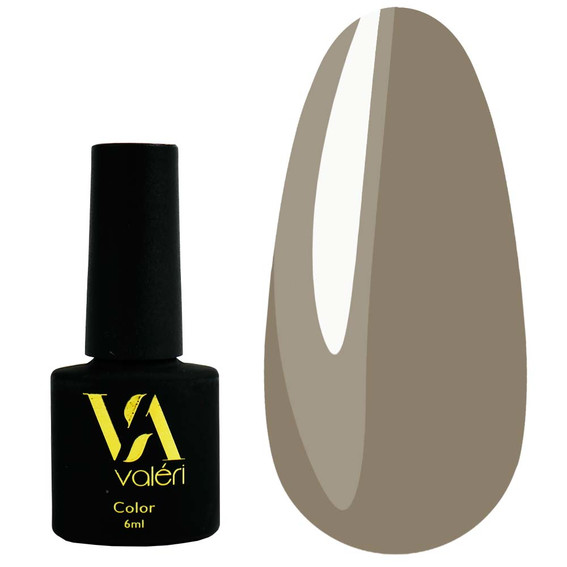 Gellack VALERI Farbe Nr. 091 Kaltbeige 6 ml (VA91) - Фото №1