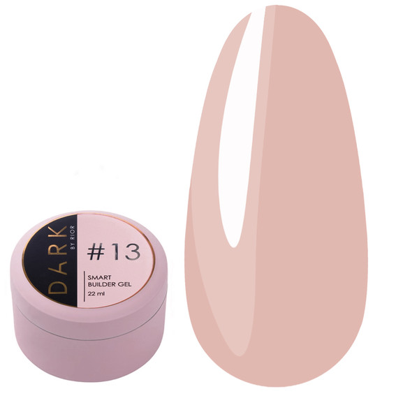 Dark Smart Builder gel 13 22 ml extension gel - Фото №1