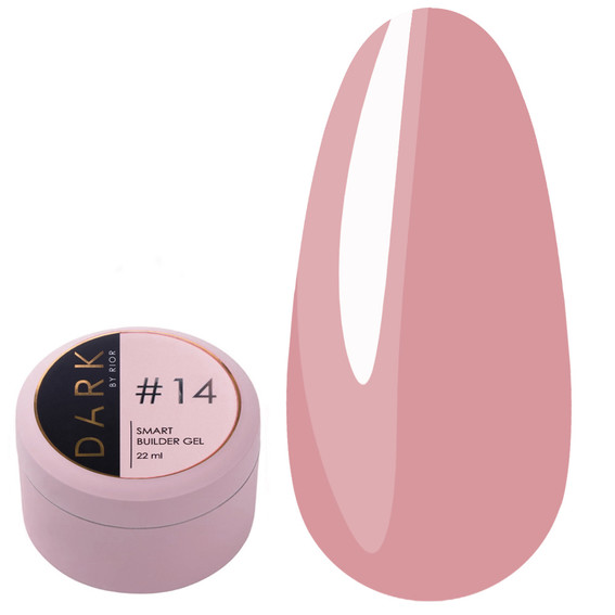 Dark Smart Builder gel extensie 14 22 ml - Фото №1
