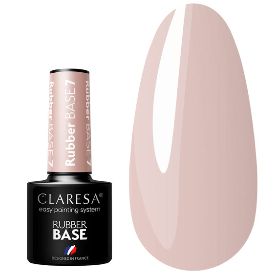 Color base Claresa BASE RUBBER 7 Beige 5g - Фото №1