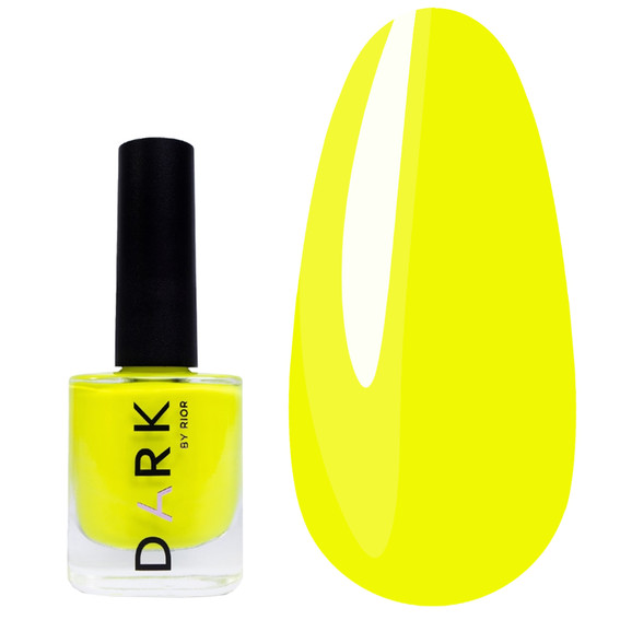DARK Stamping polish №24 neon yellow 10 ml - Фото №1