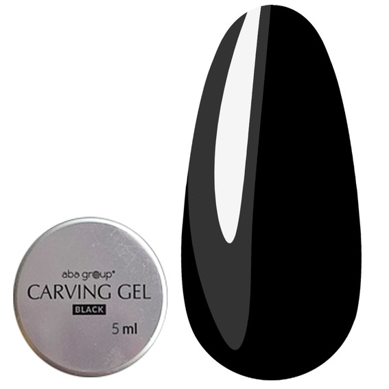 Гель для 3D дизайна Aba Group CARVING GEL Black 5 мл