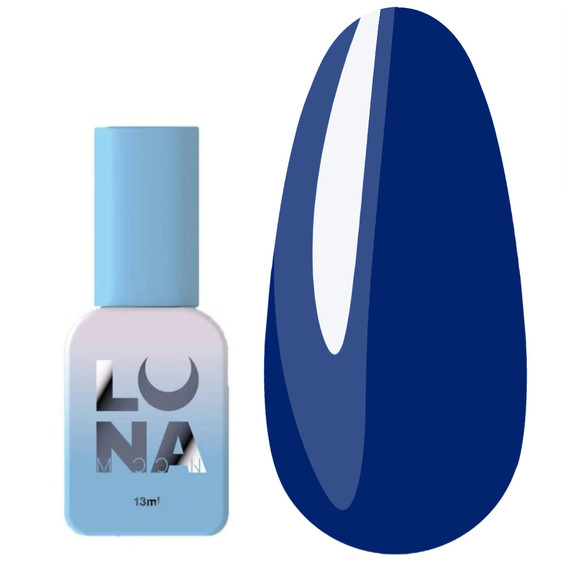 Lunamoon Color hybride nagellak nr. 52 indigoblauw 13 ml (047-2100-0336) - Фото №1