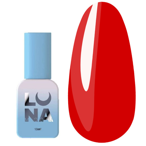 Lunamoon Color hybride nagellak nr. 144 klassiek rood 13 ml (047-2192-0428) - Фото №1