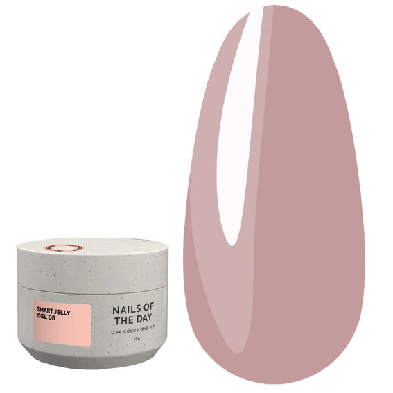 NAILSOFTHEDAY Smart Jelly gel 08 extensiegel, 15 ml - Фото №1