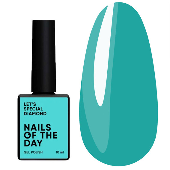 NAILSOFTHEDAY Let's special Diamond hybride nagellak 10 ml - Фото №1