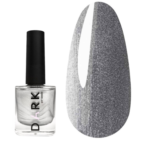 DARK Stamping polish №03 zilver 10 ml - Фото №1