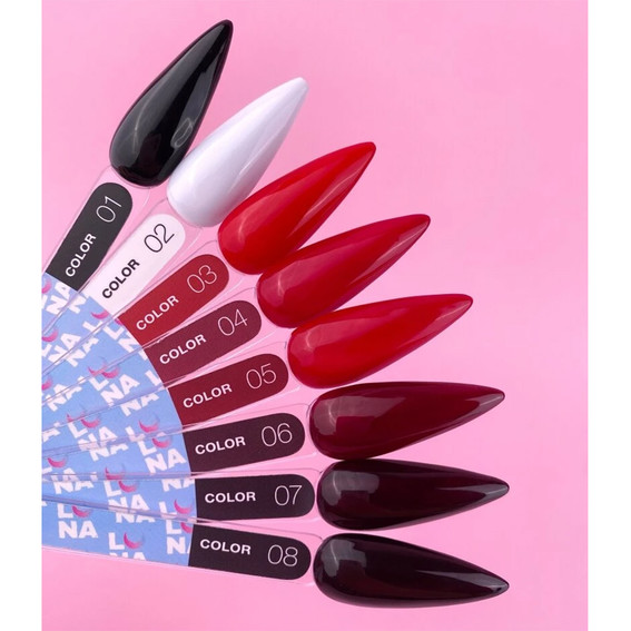 Lunamoon Color hybride nagellak nr. 07 rode wijn 13 ml (047-2054-0291) - Фото №4