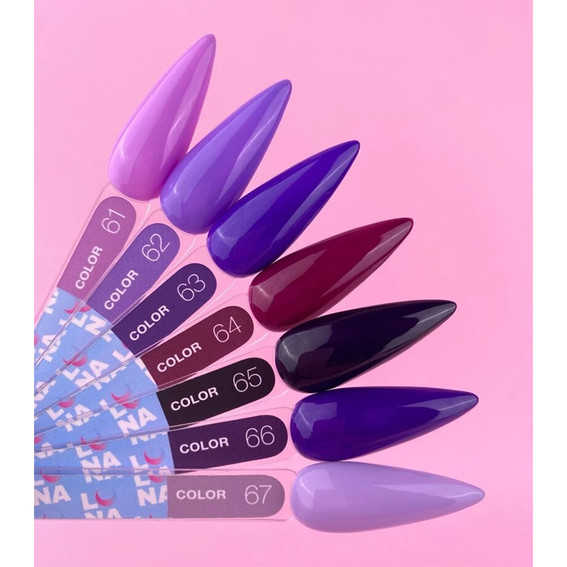 Lunamoon Color hybride nagellak nr. 67 lichtpaars 13 ml (047-2115-0351) - Фото №4