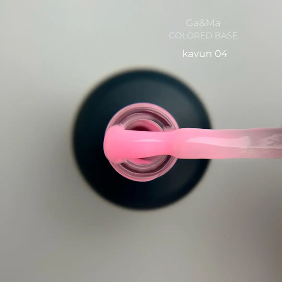 Base GA&MA Colored Base №004 Watermelon rosa 15 ml (5200364) - Фото №2
