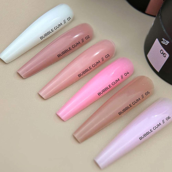 Siller BUBBLE GUM extension gel №05 beige 15 ml (pot) (NF-00020225) - Фото №2