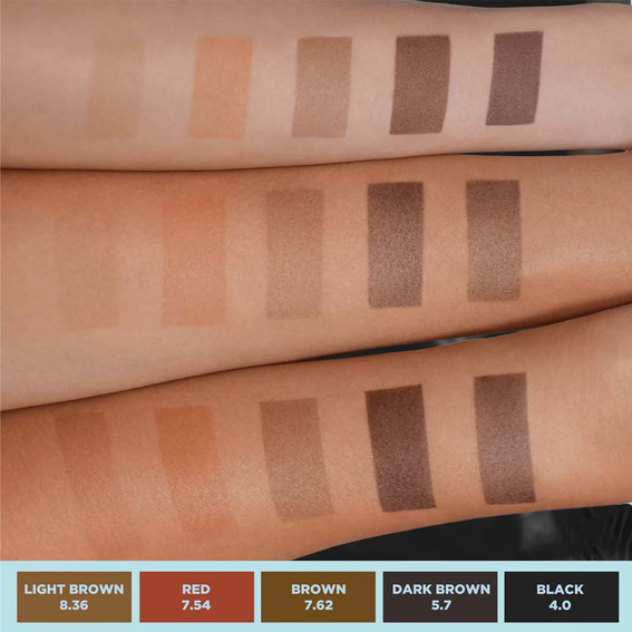 OKO Farbe für Augenbrauen und Wimpern Liquid Hybrid Tint H20 Black 4.0 15 ml (TINT-BL) - Фото №4