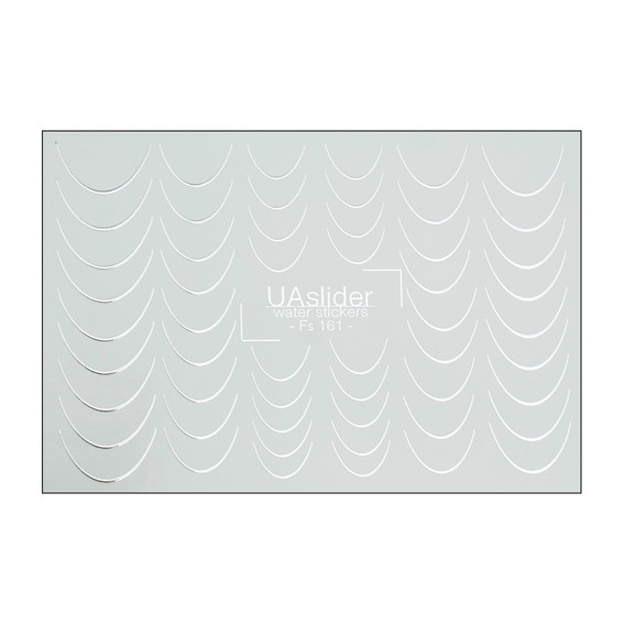 Nagelstickers UAslider Met liefde № Fs 161 - Фото №1