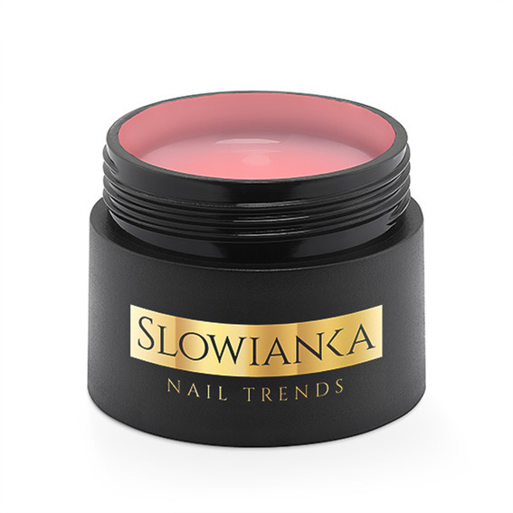 Гель для наращивания Slowianka Builder Gel COTTON CANDY COVER - ideal tixotropic 15 г - Фото №2