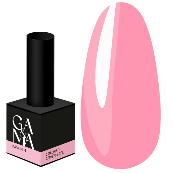 Base GA&MA Colored Base №004 Watermelon rosa 15 ml (5200364) - Фото №1