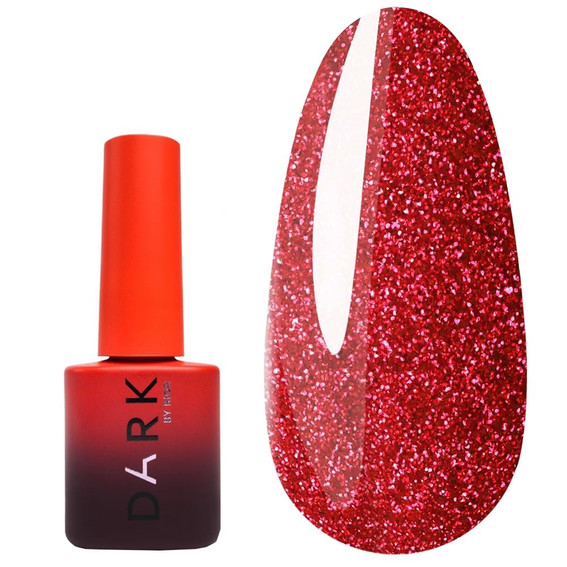 Gellack DARK Flash 07 rot reflektierend 10 ml - Фото №1