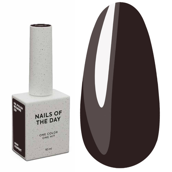 NAILSOFTHEDAY Let's special Brownie hybride nagellak 10 ml - Фото №1