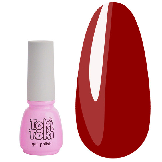 Gel polish Toki-Toki № 048 burgundy 5 ml - Фото №1
