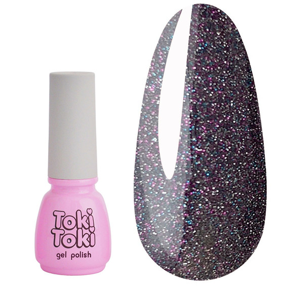 Gellack Toki-Toki Cosmo Nr. 12 dunkelviolett reflektierend 5 ml - Фото №1