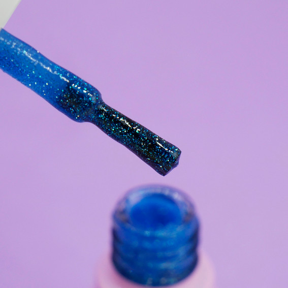 Gellack Toki-Toki Cosmo Nr. 17 blau reflektierend 5 ml - Фото №2
