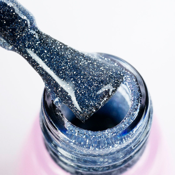 Toki-Toki Cosmo Hybrid Varnish № 22 Blauw Reflecterend 5 ml - Фото №2