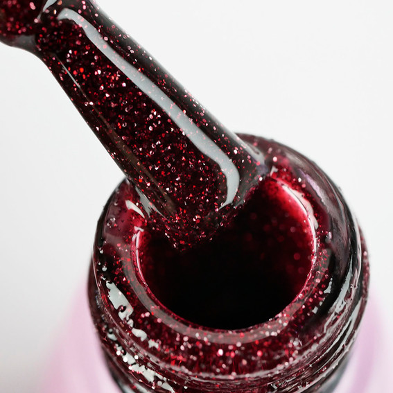Gelpolitur Toki-Toki Cosmo Nr. 23 Burgunderrot reflektierend 5 ml - Фото №2