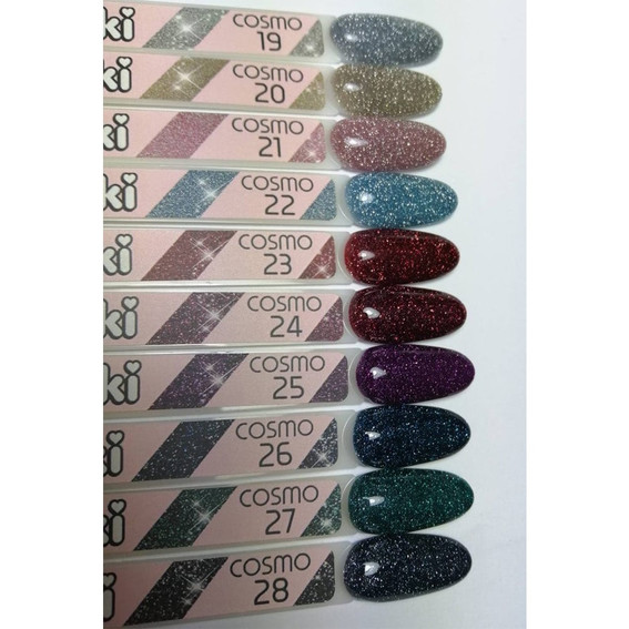 Gel polish Toki-Toki Cosmo № 25 plum reflective 5 ml - Фото №3