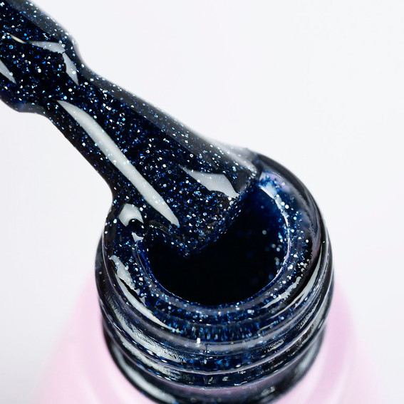 Gellack Toki-Toki Cosmo Nr. 26 sattes Blau reflektierend 5 ml - Фото №2
