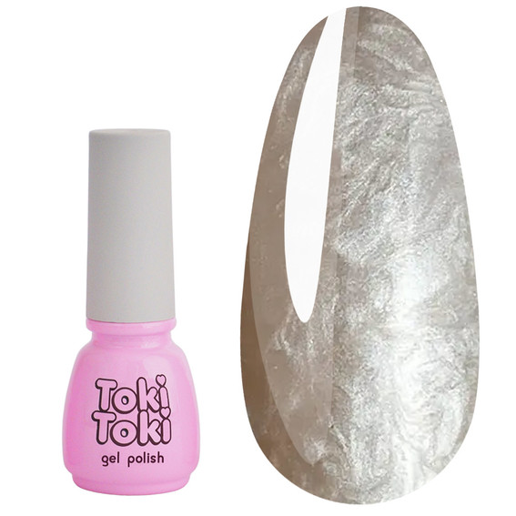 Toki-Toki Shell SH03 hybride nagellak parelmoer zand 5 ml - Фото №1