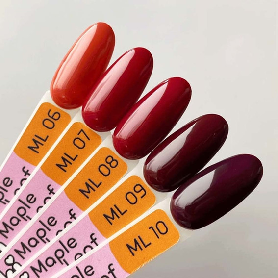 Gellack Toki-Toki Maple Leaf ML08 warmes Rot 5 ml - Фото №3