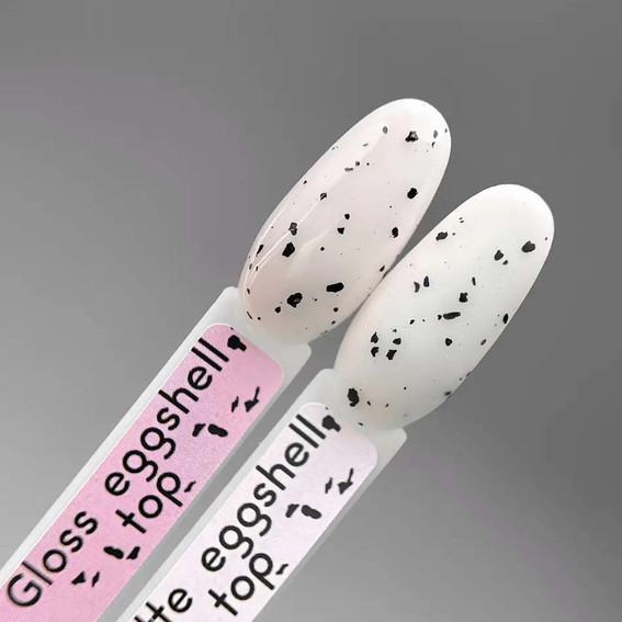 Toki-Toki Gloss Eggshel Top No wipe 5 ml - Фото №3