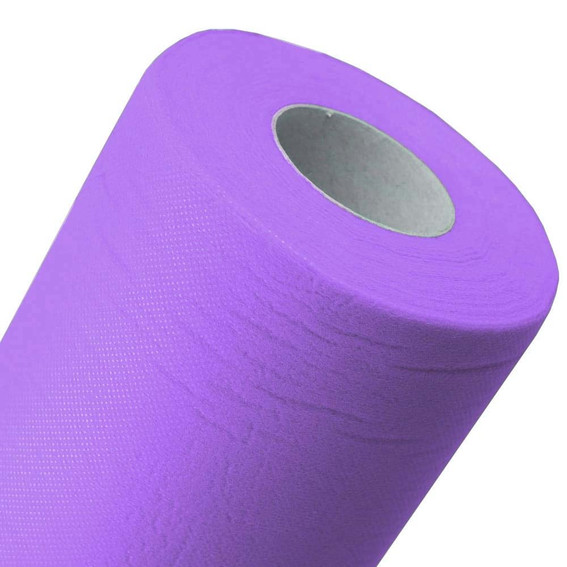 Wegwerplakens op rol Panni Mlada 0,6*100 spunbond standaard dichtheid paars
