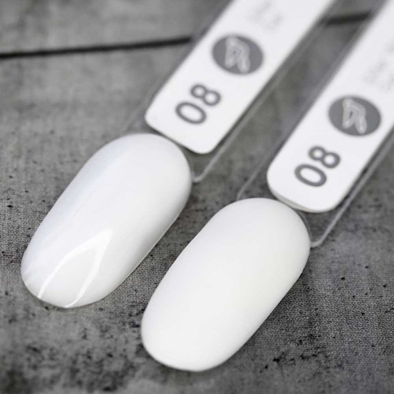 Siller UV/LED One Phase Wonder Gel Pure White №8 witter dan wit 30 ml (u0000010403) - Фото №2