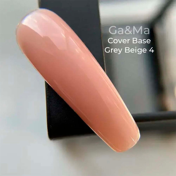 База для ногтей GA&MA Cover Base №004 Grey beige 30 мл (7700327) - Фото №2