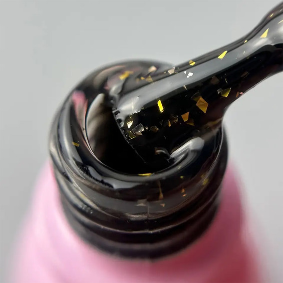 Toki-Toki Glaze Base GL03 dunkles Khaki mit Blattgold 5 ml - Фото №2