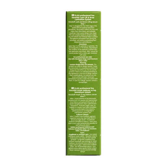 ELAN KeraSoft wimperlifting serum Step 1 10 ml - Фото №3