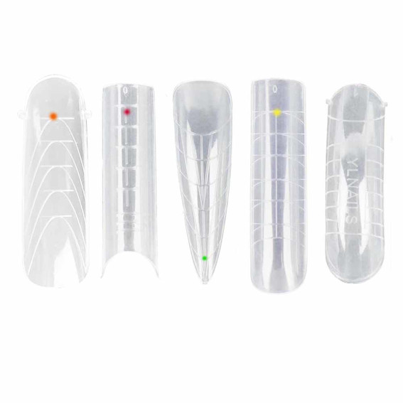 Top-Formen NAILSOFTHEDAY Dual Form Pro Mix 6 (Typ 22) 144 Stück - Фото №1