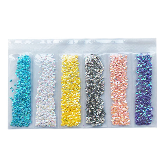 Decoratieset voor nagels en make-up MANY BEAUTY 6-in-1 (WY 2013)
