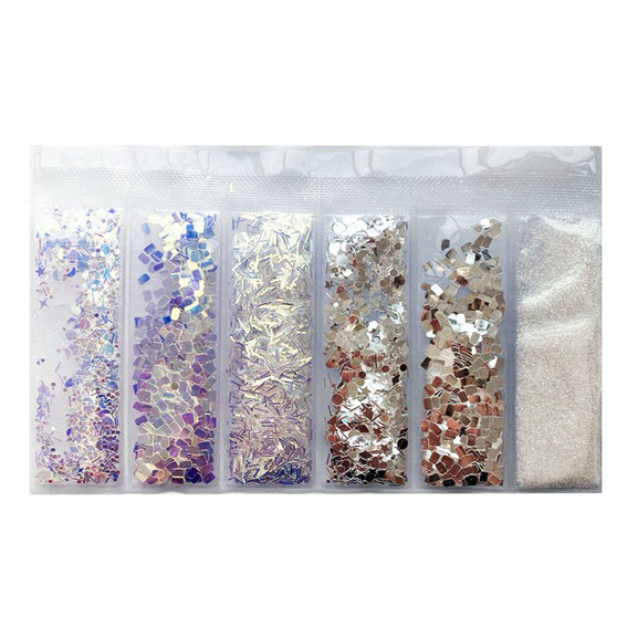 MANY BEAUTY 6-in-1-Nagelkunst- und Make-up-Set (WY 2014)