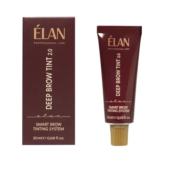 Eyebrow and eyelash dye ELAN Deep Brow Tint 03 Black 20 ml - Фото №3