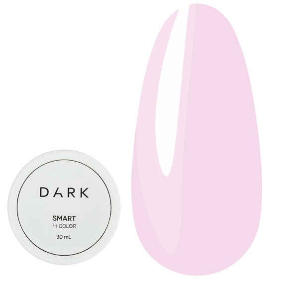Gel zur Verlängerung DARK Smart Builder Gel 11 milchig lila 30 ml - Фото №1