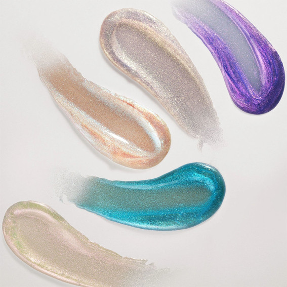 F.O.X Shine Gel Mermaid 003 turquoise-blue pearl 15 ml - Фото №2