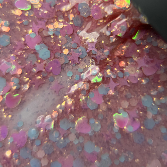 TUFI profi PREMIUM Unicorn 01 hybride nagellak fairytale aura 5 ml (0311075) - Фото №2